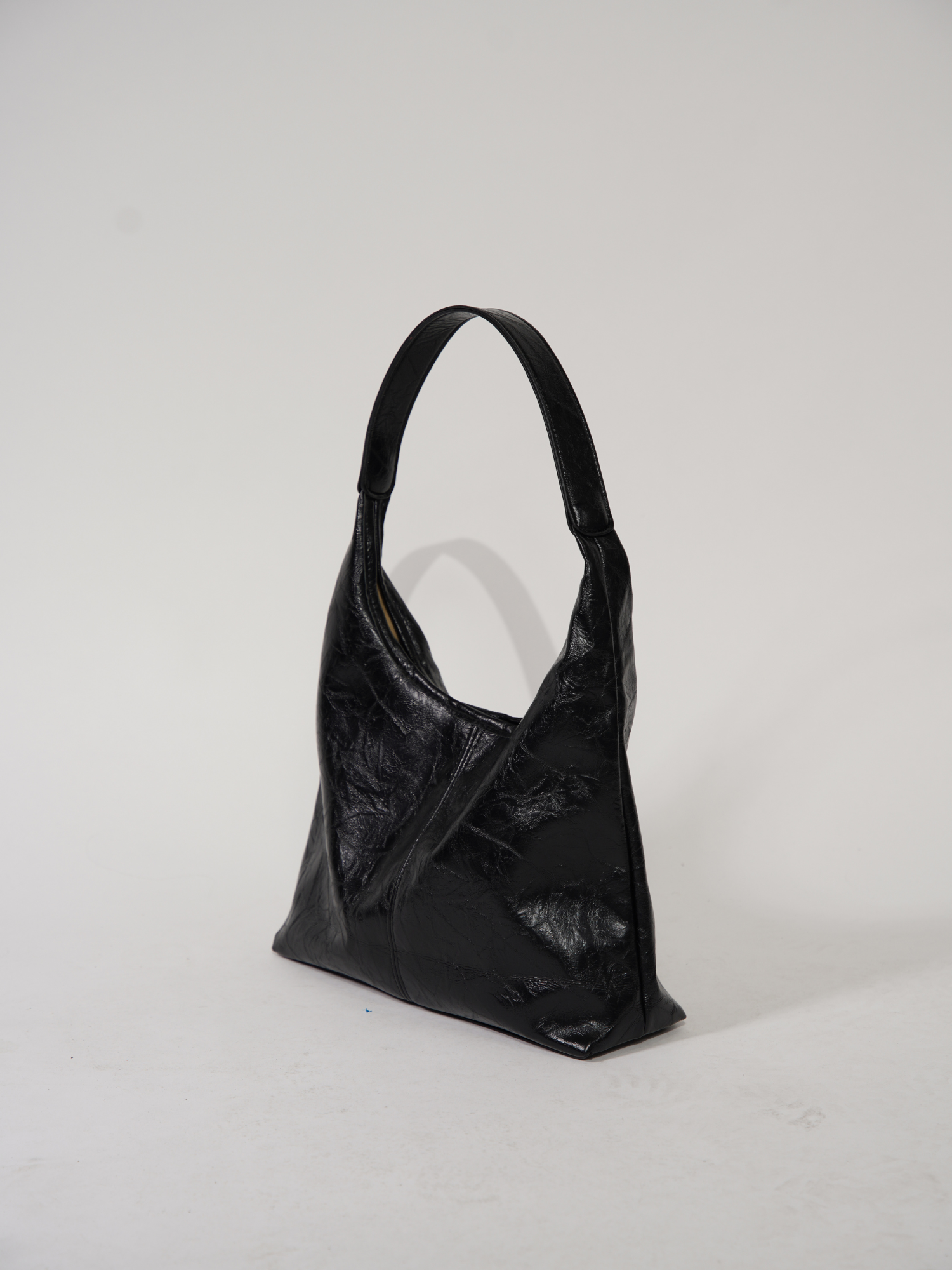 Sac fourre-tout en cuir vieilli au design vintage