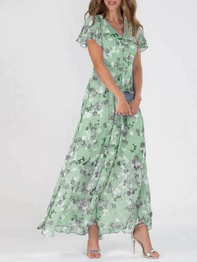 Robe d'Été Multicolore Idéale pour Toutes les Occasions