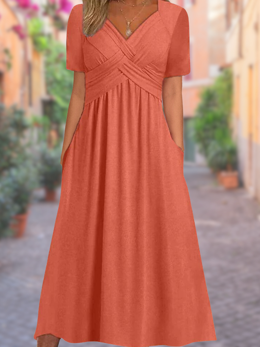 Robe Maxi d'Été Selby avec Découpes