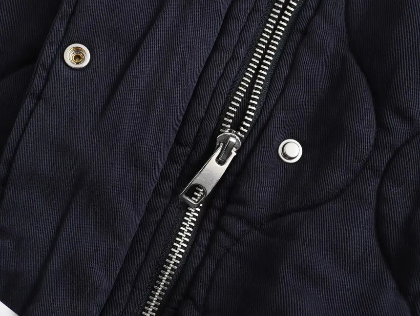 Destiny - Veste en Coton à Col Rond